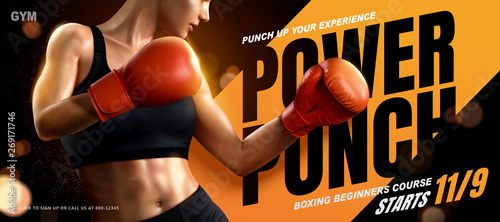 Fotografía Boxing course banner ads