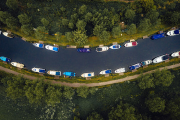 Wall Mural - Aerial view of Essex