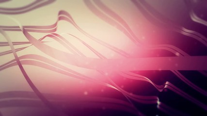 Poster - 4K Lines pink wave shape Backgrounds 