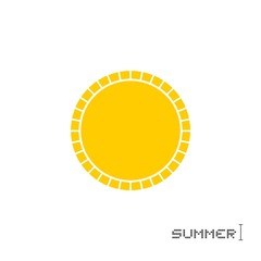 Poster - Creative design of sun illustration