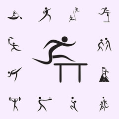 Poster - volleyball icon. elements of sportsman icon. premium quality graphic design icon. signs and symbols 