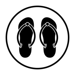 Poster - Spa Slippers Icon