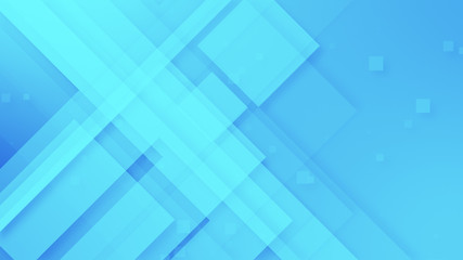 Poster - Abstract geometric light blue and silver grey motion background loop