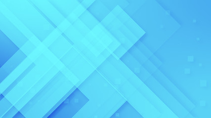 Poster - Abstract geometric light blue and silver grey motion background loop