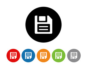 Poster - Save icon symbol vector