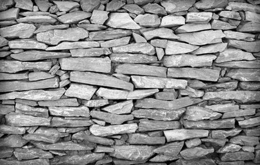 Canvas Print - Stone wall