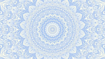 Poster - Transforming ornamental vintage mosaic art circle in Art Nouvoe style. Seamless loop footage.