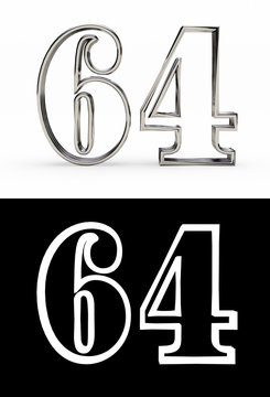 Silver number sixty-four years