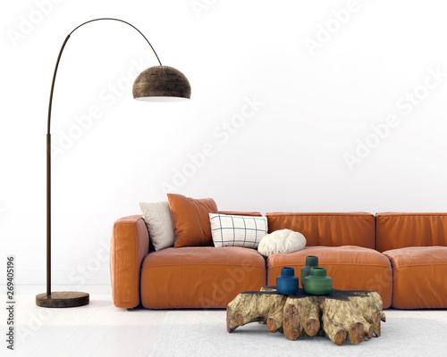 terracotta floor lamp