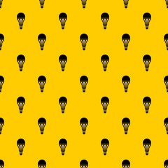 Poster - Led bulb pattern seamless vector repeat geometric yellow for any design