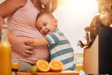 Sticker - Family time in kitchen