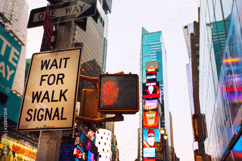 Cuadros en Lienzo New York foto urbana scattata per le srade della grande mela