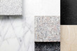 © chyworks - various granite stone, ceramic and marble tiles background for wall and flooring