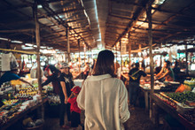 Fish Seafood Market Fresh Market In Krabi 