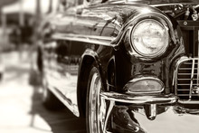 Old Vintage Car, Classic Vehicle Close-up