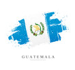Flag of Guatemala. Vector illustration
