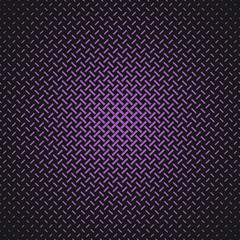 Poster - Abstract retro halftone pattern background - vector graphic from short stripes