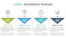 Infographic Template With 4 Steps