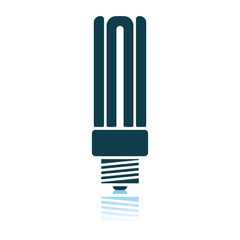 Sticker - Energy Saving Light Bulb Icon