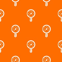 Poster - Pressure indicator pattern vector orange for any web design best