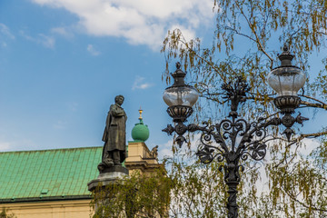 Wall Mural - A typical view in Warsaw in Poland