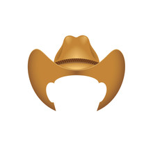 Cowboy Hat - Vector Illustration - Vector