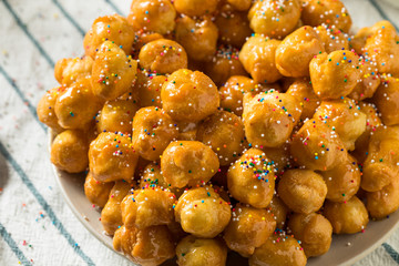 Homemade Sweet Italian Struffoli