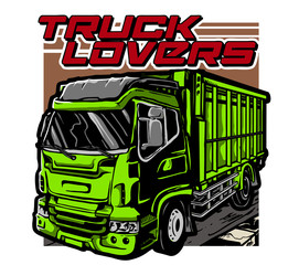 illustration of a truck