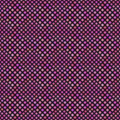 Poster - Seamless pink abstract diagonal square pattern background design