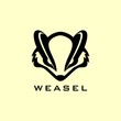 weasel inspiration logo design