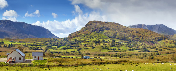 Landscape with mountains, Ireland