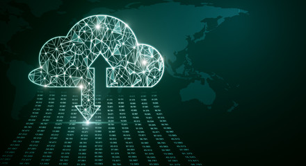Poster - Cloud computing and database concept
