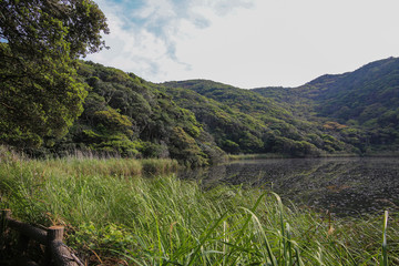 徳島県阿南市　蒲生田岬　大池