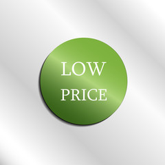 Price Tag, LOW PRICE, promotion discount sticker banner, Advertising label