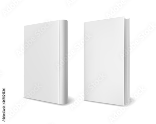Fotomural Realistic book cover mockups