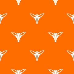 Poster - Underpants string pattern vector orange for any web design best