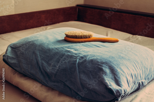 Hairbrush For Spanking On Pillow Domestic Discipline