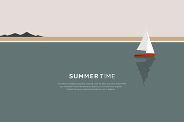 Wall Mural - Summer beach