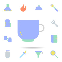 Poster - Kitchen, cup icon. Universal set of Kitchen for website design and development, app development