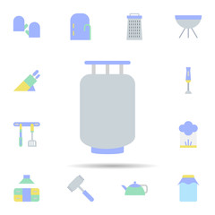 Poster - Kitchen, gas icon. Universal set of Kitchen for website design and development, app development