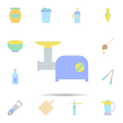 Poster - Kitchen, grinder for meat icon. Universal set of Kitchen for website design and development, app development