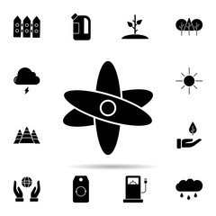 Poster - Education, science, scientific icon. Universal set of ecology for website design and development, app development