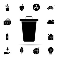 Poster - Can, recycle, trash icon. Universal set of ecology for website design and development, app development