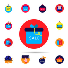 Poster - Discount, surprise icon. Universal set of discount for website design and development, app development
