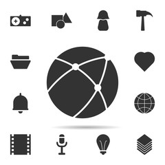 Poster - football premium icon. Universal set of web for website design and development, app development