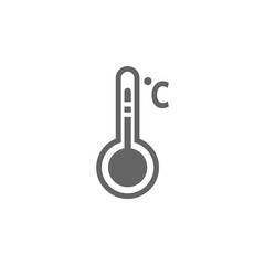 Poster - Thermometer icon. Element of weather sign icon