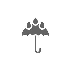 Poster - Umbrella, rain icon. Element of weather sign icon