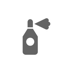 Poster - Airbrush, deodorant, spray icon. Element of materia flat tools icon