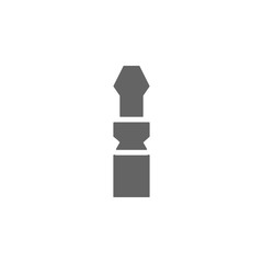 Poster - Screwdriver icon. Element of materia flat tools icon