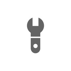 Poster - Wrench, tool, Repair, spanner icon. Element of materia flat tools icon